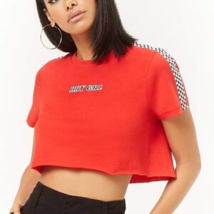 Graphic Crop Top